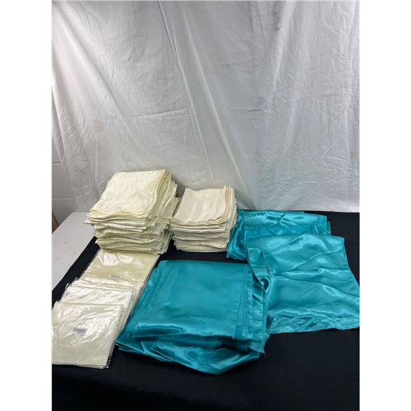 Large Quantity of Table Napkins & Table Runners