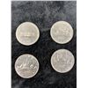 Image 1 : 4 Canadian Dollar Coins