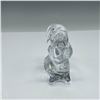 Image 3 : V Nason & C Murano Clear Glass Rabbit Sculpture
