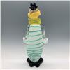 Image 2 : Murano Glass Clown Figurine, Handcrafted with Stripes