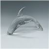 Image 1 : Signed FM Konstglas Glass Dolphin Figurine