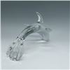 Image 2 : Signed FM Konstglas Glass Dolphin Figurine