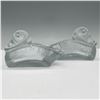 Image 3 : Pair of Vintage Blenko Frosted Glass Duck Bookends