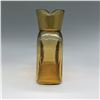 Image 2 : Blenko Amber Glass Water Bottle, Handmade