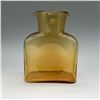 Image 3 : Blenko Amber Glass Water Bottle, Handmade