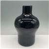 Image 2 : Blenko Handcraft Black Art Glass Vase
