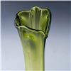 Image 2 : Tundra Vase in Green Art Glass