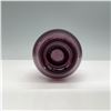 Image 3 : Vintage Purple Glass Candleholder, Tear Drop Design