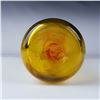 Image 4 : Amber and Yellow Gradient Hand Blown Glass Pitcher