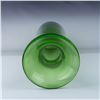 Image 3 : Art Glass Green Floor Vase