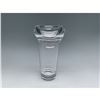 Image 2 : Clear Glass Flared Vase