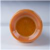 Image 3 : Mid-Century Art Glass Swung Vase, Tangerine