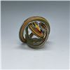 Image 1 : Multicolored Art Glass Knot Paperweight
