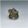 Image 2 : Multicolored Art Glass Knot Paperweight