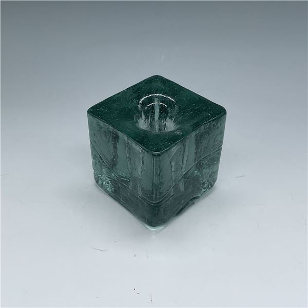 Scandinavian Style Glass Cube Candle Holder