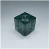 Image 1 : Scandinavian Style Glass Cube Candle Holder
