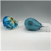 Image 3 : 2pc Decorative Glass Bird Figurines
