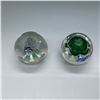Image 3 : 2pc Floral Design Paperweights