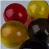 Image 3 : 6pc Blown Glass Spheres Set, Assorted Colors