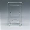 Image 2 : Vintage Clear Glass Rectangular Tray