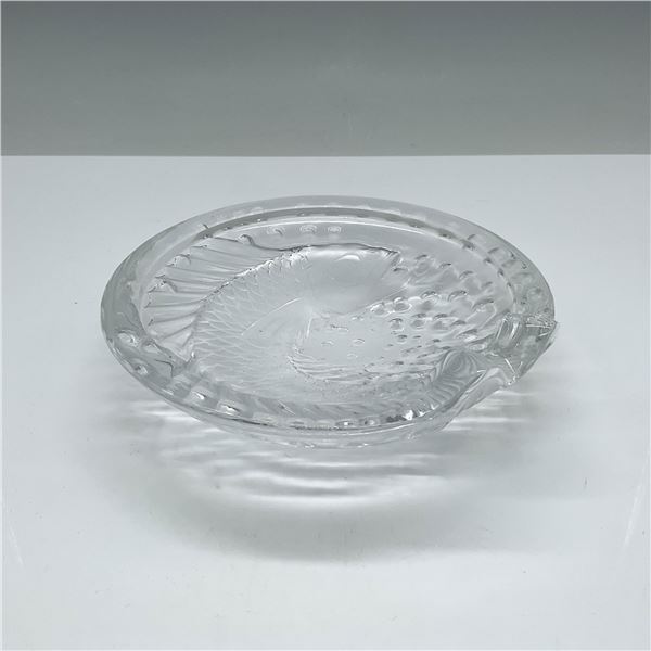 Lalique Ashtray, Concarneau Glass Fish