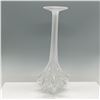 Image 1 : Lalique Crystal Soliflore Frosted and Clear Crystal Vase