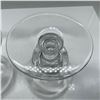 Image 3 : Pair of Val St. Lambert Crystal Candleholders