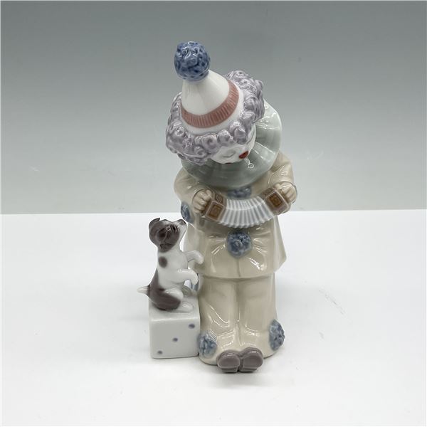 Lladro Porcelain Figurine, Pierrot with Concertina 01005279