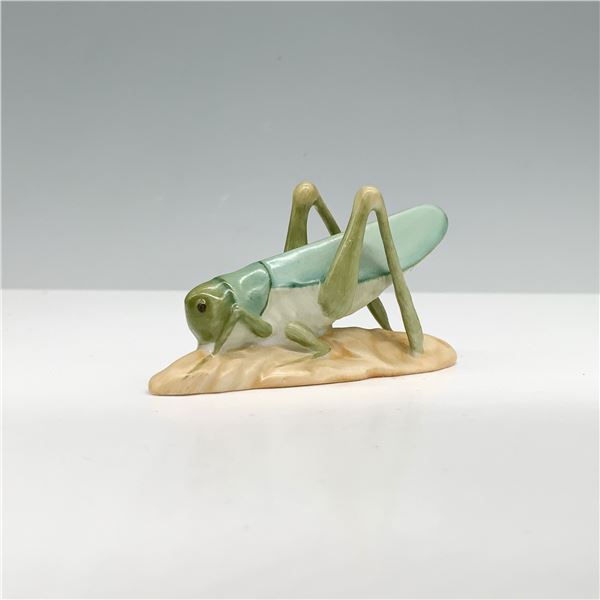 Herend Porcelain Figurine, Grasshopper