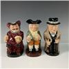 Image 1 : 3pc Royal Doulton Large Toby Jugs Designed by Harry Fenton