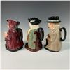 Image 2 : 3pc Royal Doulton Large Toby Jugs Designed by Harry Fenton
