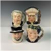 Image 1 : 4pc Royal Doulton Large Character Jugs
