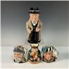 Image 1 : 4pc Royal Doulton Toby Jugs and Character Jugs