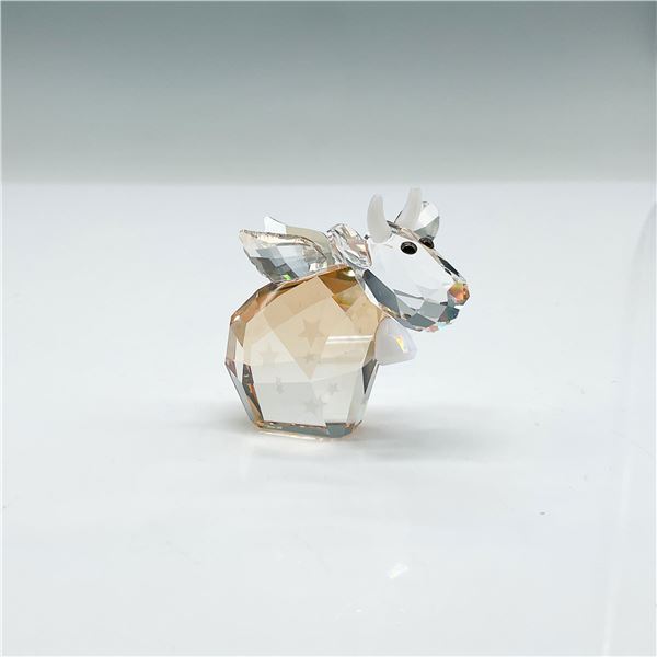 Swarovski Crystal Lovelots Figurine, Angel Cow