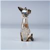 Image 2 : Swarovski Crystal Amber Cat Figurine w/ Box
