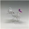Image 1 : Swarovski Disney Crystal Figurine, Bambi with Butterfly