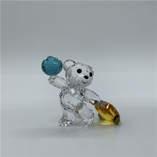 Swarovski Kris Bear Figurine, I Travel the World, 5491972