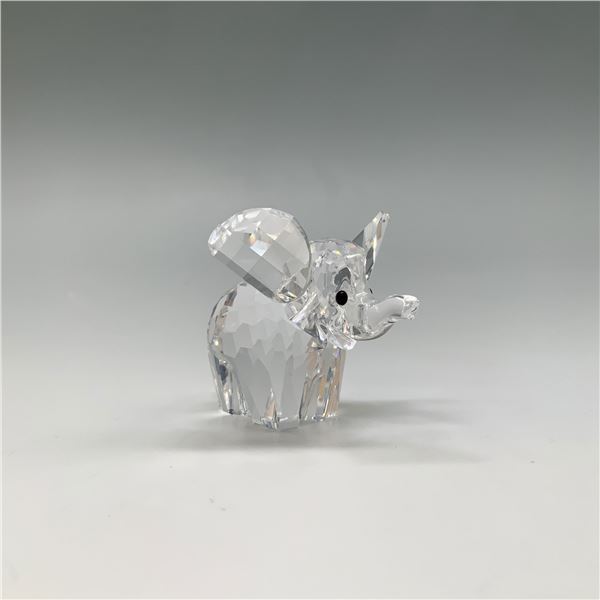 Swarovski Crystal Small Elephant Figurine with Original Box