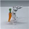 Image 2 : Swarovski Crystal Figurine, Rabbit with Carrot