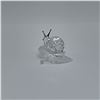 Image 2 : Swarovski Crystal Figurine, Snail on a Vine Leaf