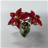 Image 2 : Swarovski Crystal Figurine, Poinsettia