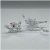 Image 3 : 2pc Swarovski Crystal Jester & Puppet Clown Figurines