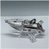 Image 1 : Swarovski Crystal Figurine, Power Boat