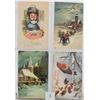 Image 8 : Album of Approx. 140 Holiday Greeting Postcards