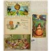 Image 1 : Halloween Holiday Greeting Postcards 14