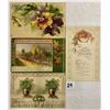 Image 1 : Novelty - Holiday Postcards with Beads Attached 24