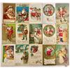 Image 2 : Santa Claus Holiday Greeting Christmas Postcards 34