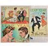 Image 1 : Leap Year Holiday Greeting Postcards 12