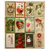 Image 2 : Valentine's Day Holiday Greeting Postcards Approx. 50