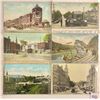 Image 4 : Transportation - Trolley Postcards 40+